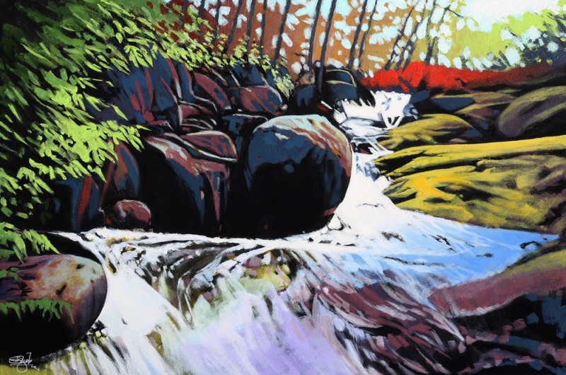 Summer Splashes, McGillivray Falls