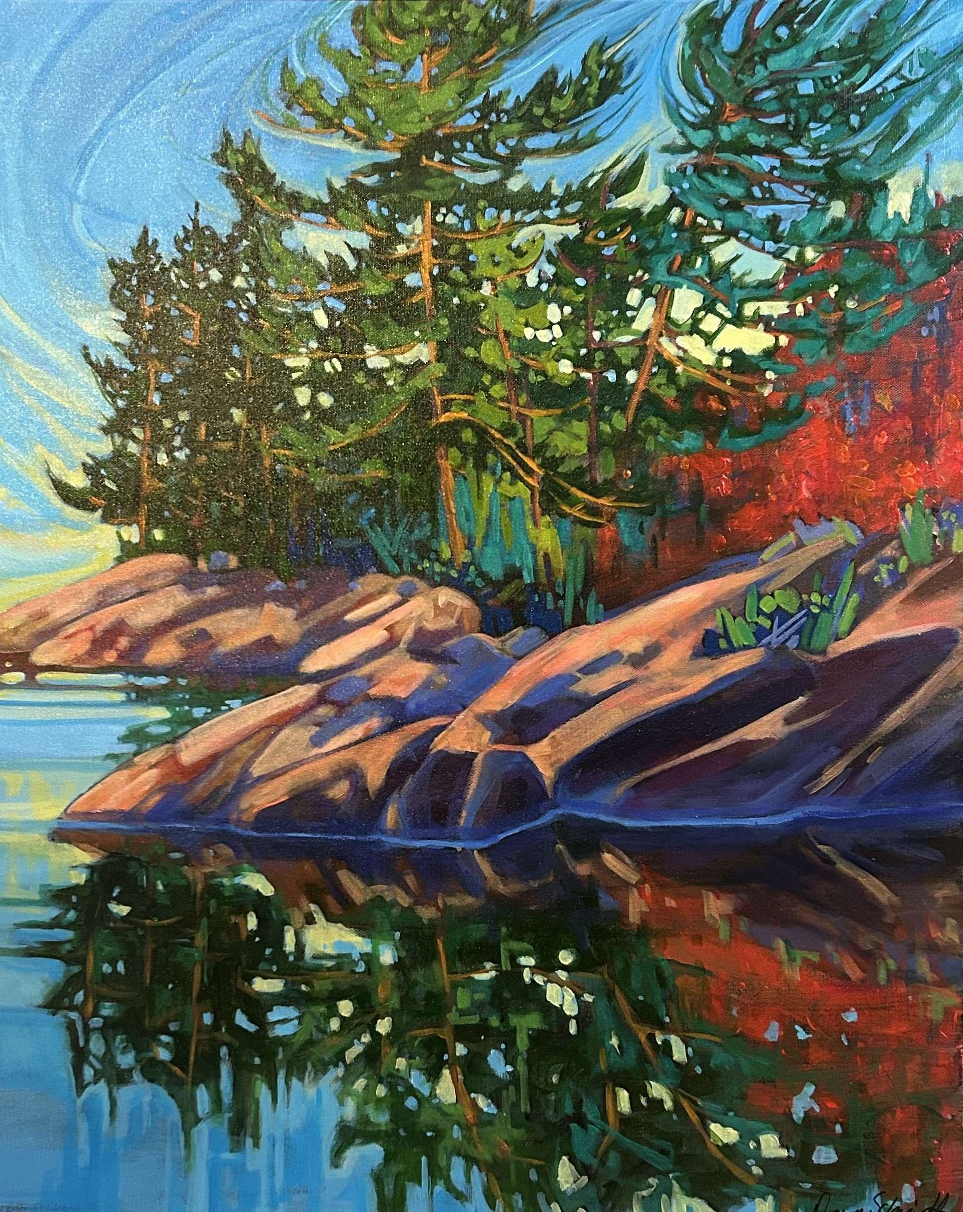Stillness Beneath the Trees