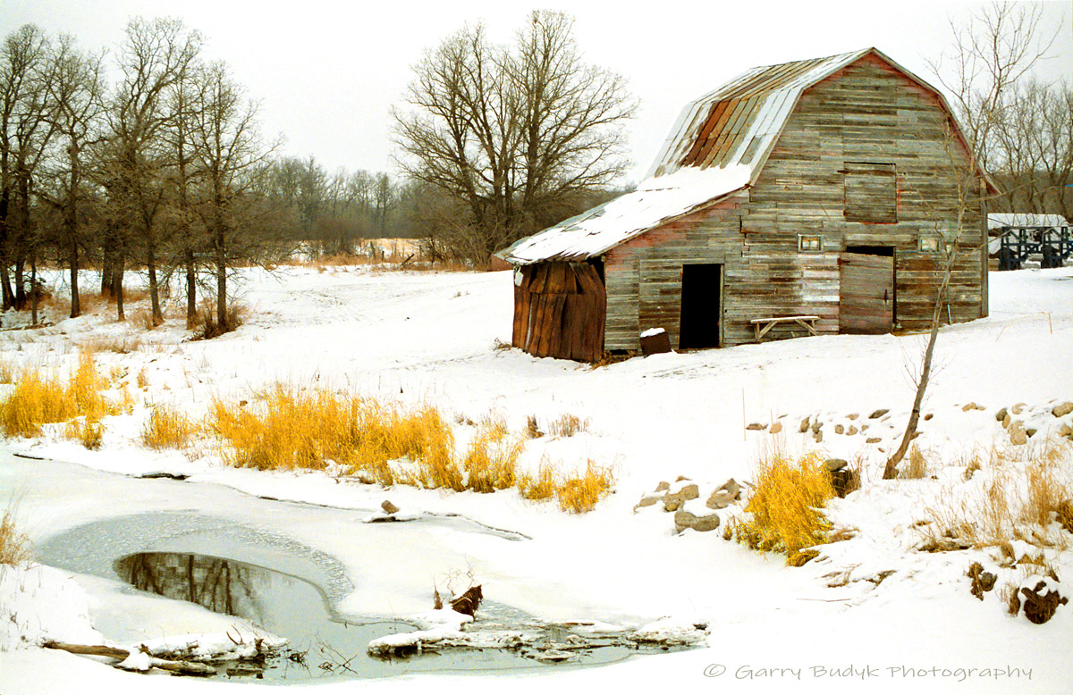 Winter Barn