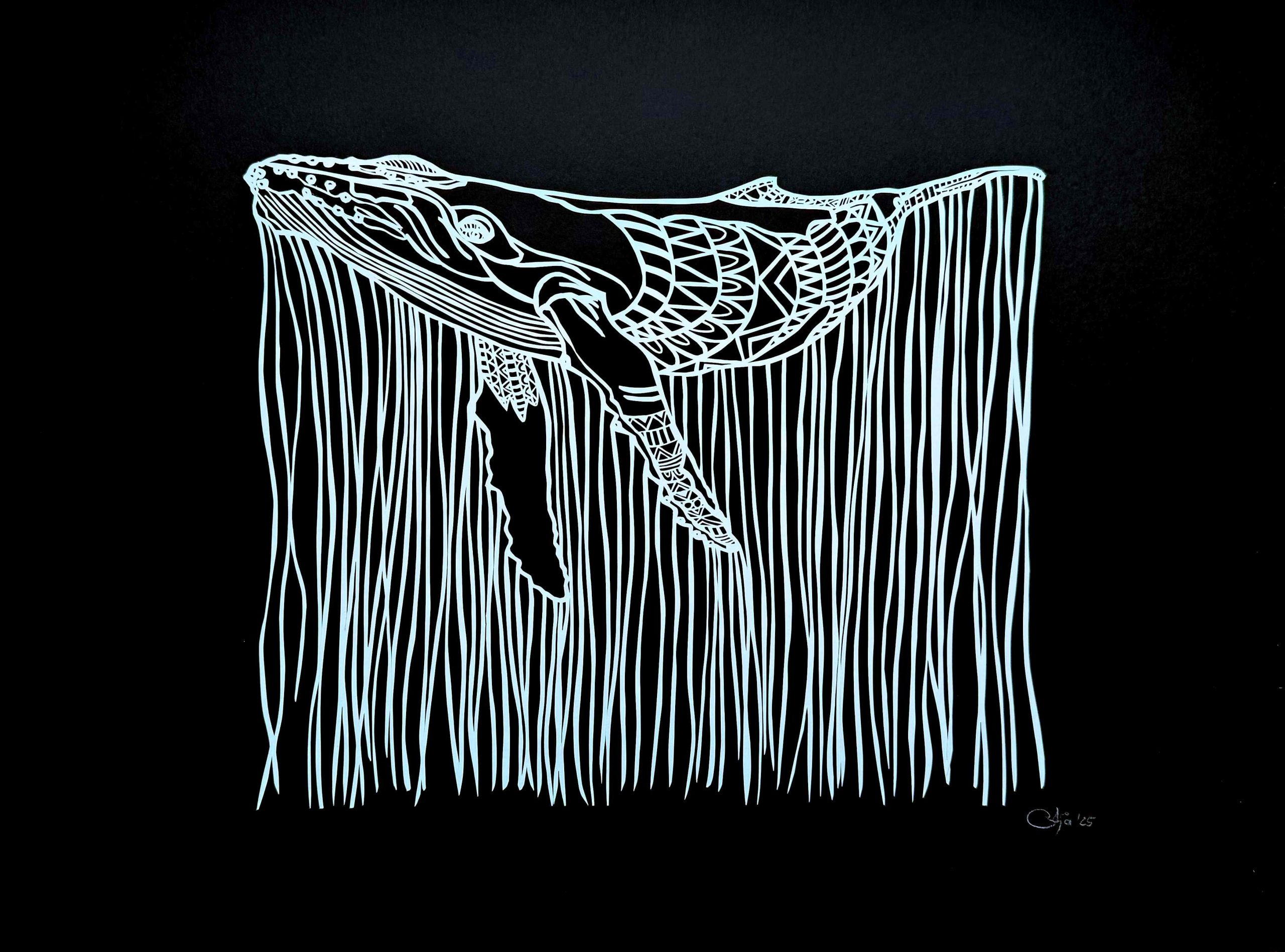 divinely lost (humpback whale)