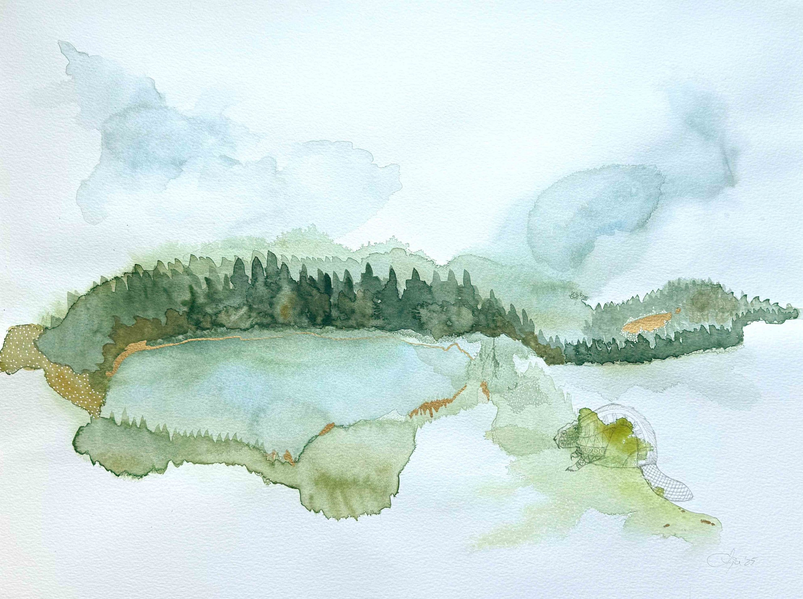 productively missing (beaver)